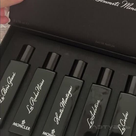 Kit Coffret Moncler Les Sommets Unissex Eau de Parfum